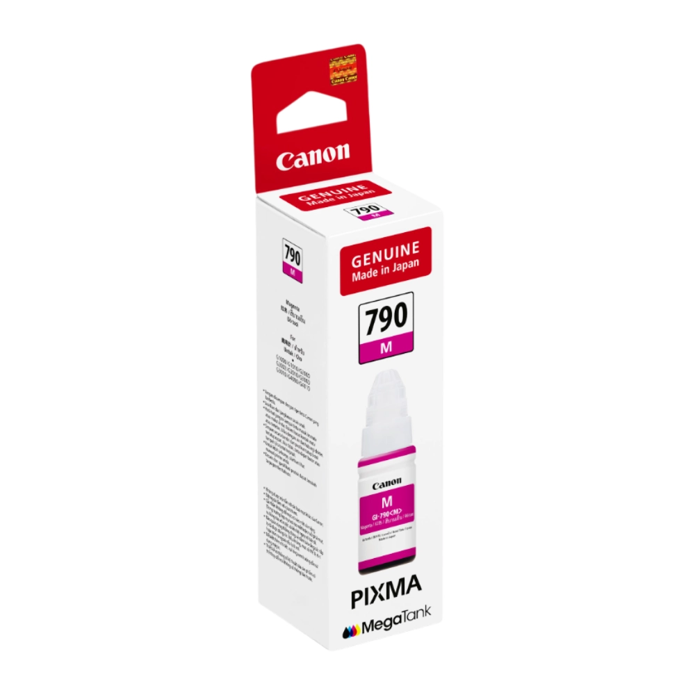 Canon 790 Magenta Inkjet ink Bottle view 3